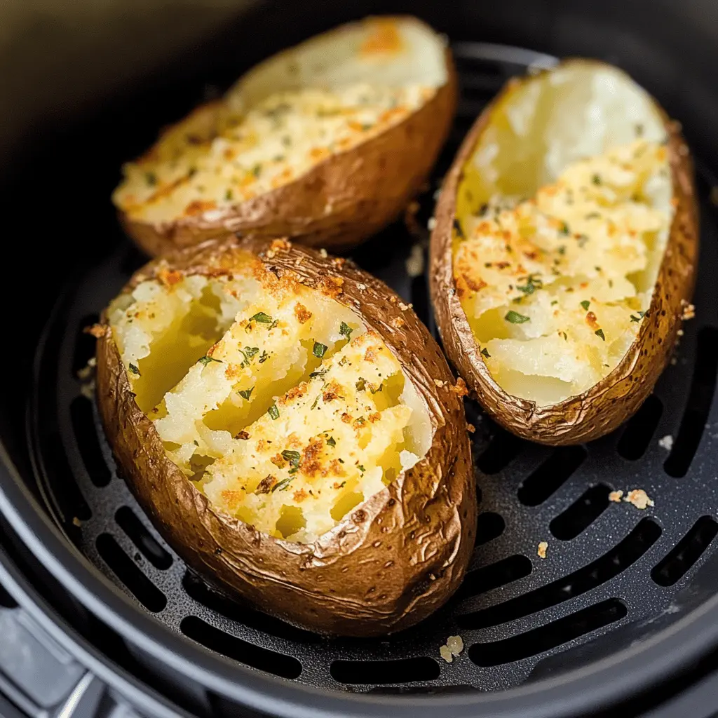 Crispy on the outside and fluffy on the inside, this Air Fryer Baked Potato is a must-try! With just a few ingredients, you can enjoy perfectly cooked potatoes in no time. Ideal for a quick weeknight side or a cozy comfort meal topped with your favorites. Save this recipe for an easy and delicious addition to your next dinner!