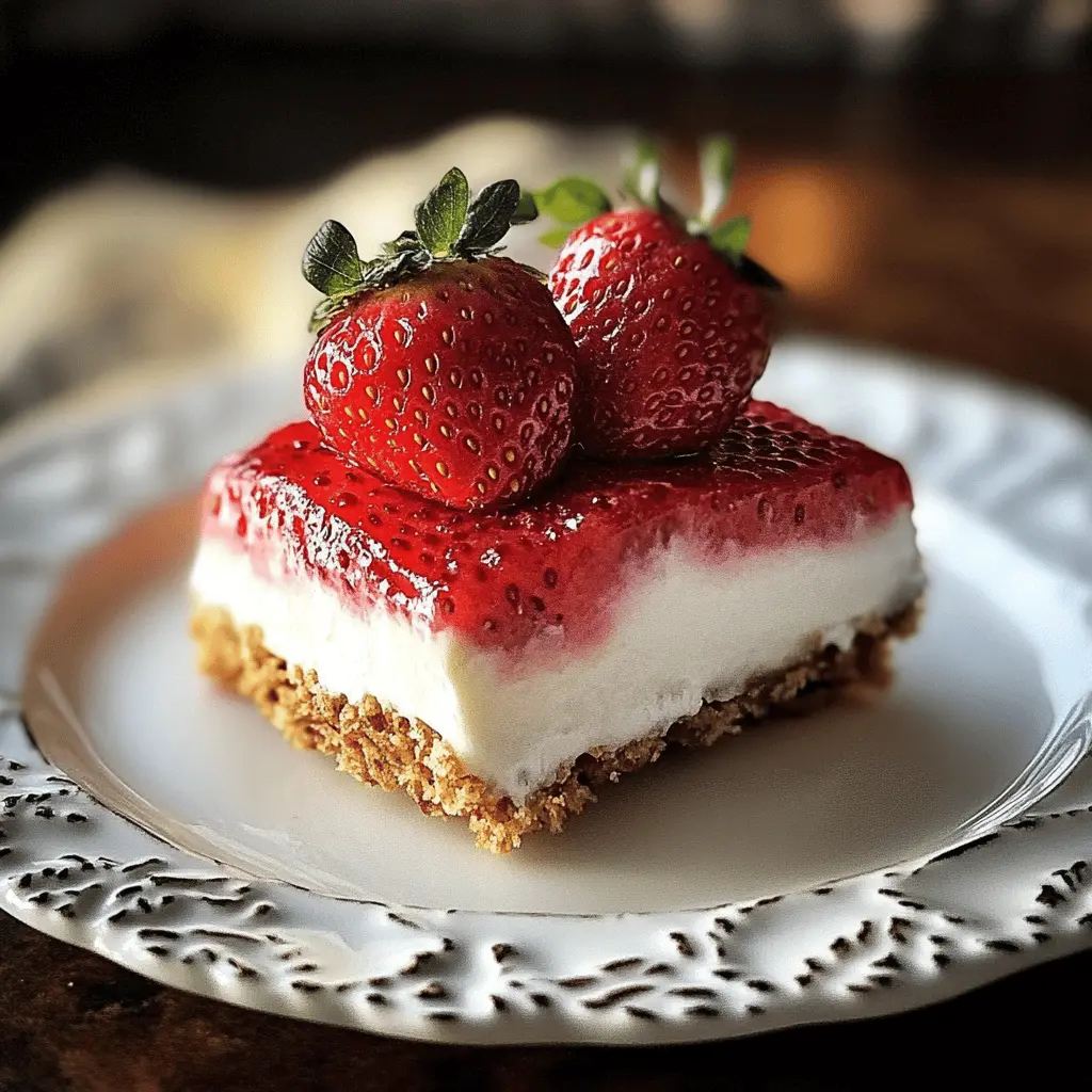 Sweet, juicy strawberries take center stage in this delightful Fresh Strawberry Yum Yum recipe! With layers of creamy goodness and a crunchy crust, it's a perfect treat for any occasion. Great for summer gatherings, birthdays, or just a special dessert at home. Save this pin to whip up your own fruity delight!