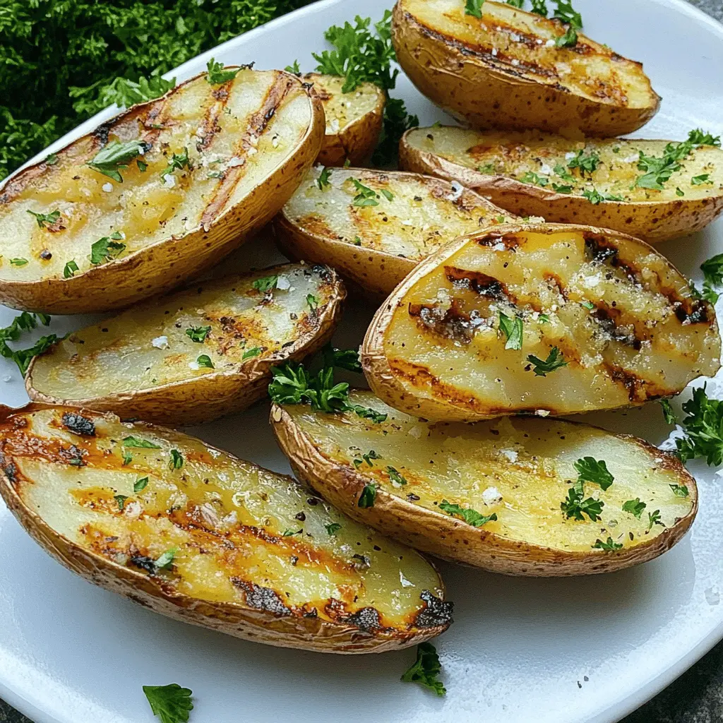 Looking for an easy and delicious side dish? These Grilled Baked Potatoes are perfectly crispy on the outside and fluffy on the inside! Seasoned with your favorite herbs and spices, they’re great for barbecues or family dinners. Save this recipe to impress your guests at your next cookout!