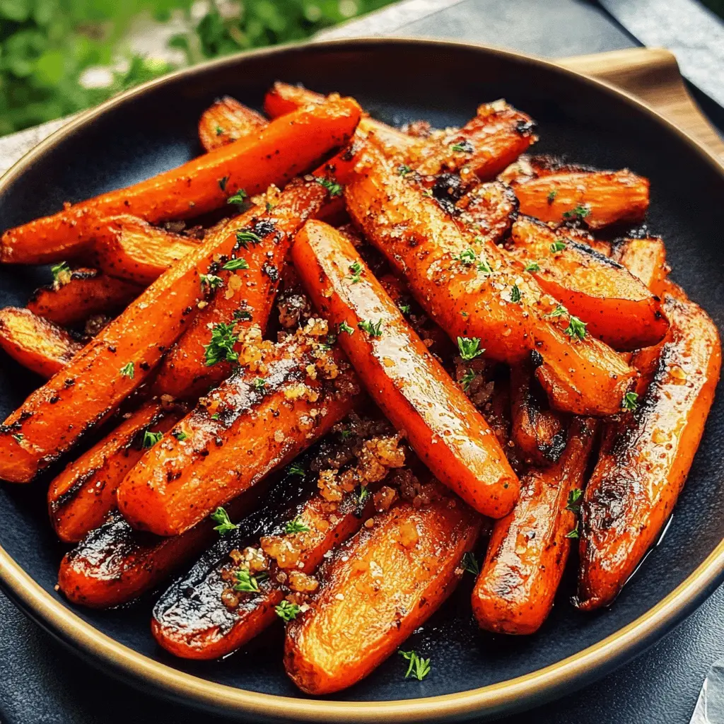 Looking for a unique side dish to impress your guests? These Grilled Carrots with a Honey Brown Sugar Glaze are the perfect blend of sweetness and smoky flavor! Caramelized to perfection with honey and brown sugar, they make a delightful addition to any meal. Save this recipe for your next barbecue or family dinner, and elevate your veggie game!