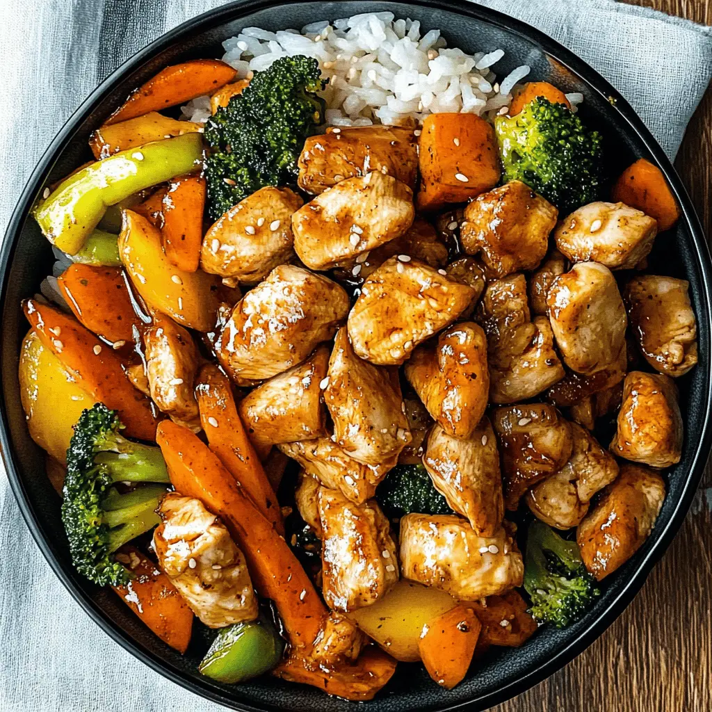 Get ready for a tasty meal with Hibachi Chicken and Vegetables! This dish features tender chicken, crisp vegetables, and a delicious blend of flavors, all cooked to perfection. Perfect for weeknight dinners or special occasions, this easy recipe will impress your family and friends. Save this pin to enjoy a delicious hibachi experience at home!