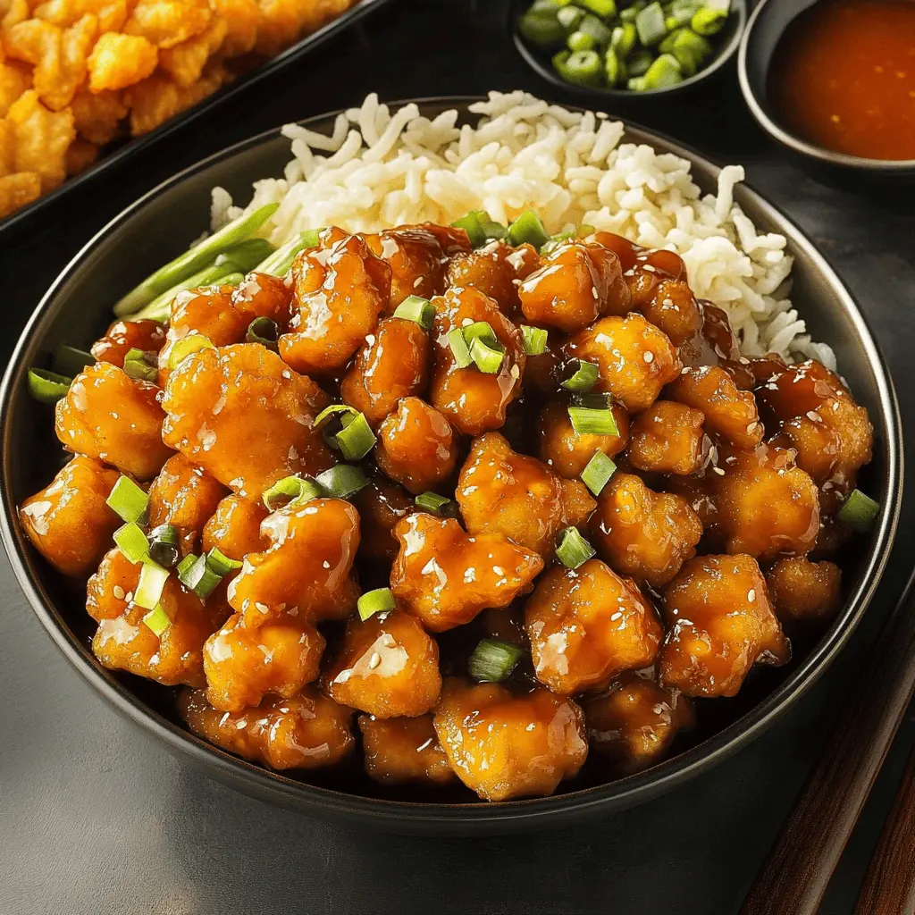 Easy Panda Express Style Orange Chicken Recipe
