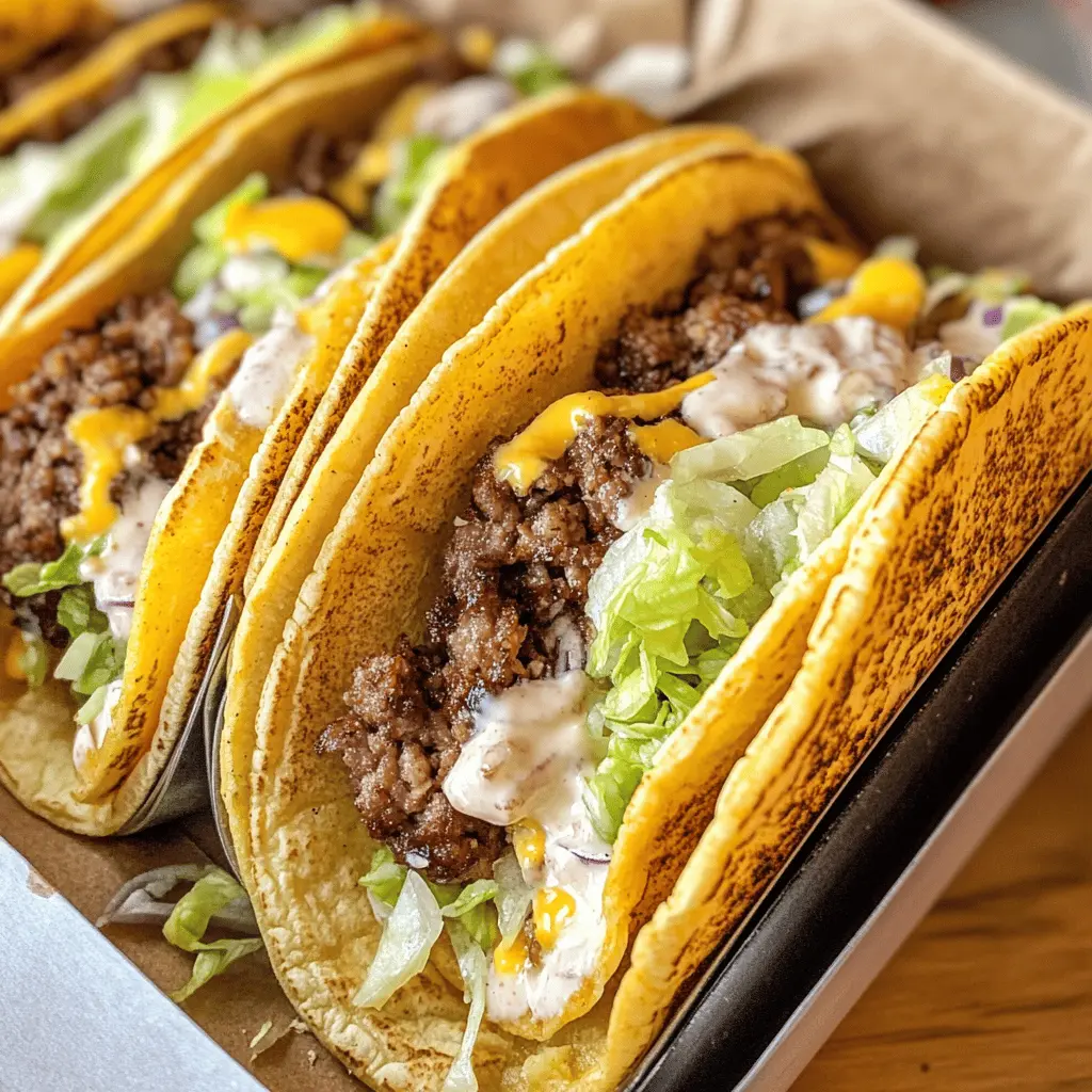 Get ready for an unforgettable twist on taco night! These Smash Burger Tacos combine juicy, seasoned beef patties with all your favorite toppings, wrapped in warm tortillas. Perfect for a fun family dinner or a weekend gathering, this recipe is sure to please everyone. Save this pin for a delicious and easy meal idea that your friends will love!