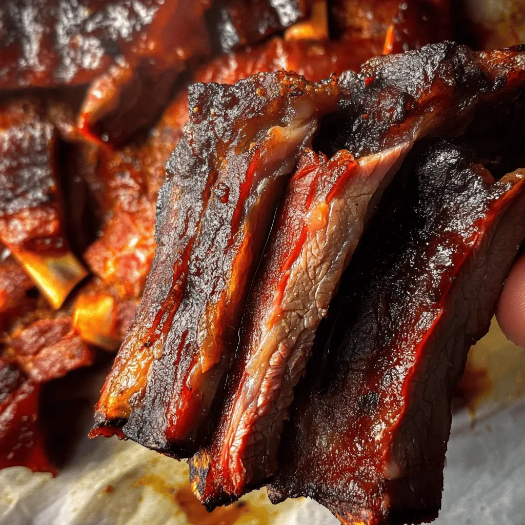 Get ready to enjoy tender, flavor-packed smoked beef back ribs that are perfect for your next barbecue! These ribs are rubbed with a delicious spice mix, then slow-cooked to smoky perfection. Easy to make and sure to impress your friends and family. Save this recipe for your next cookout or special occasion!