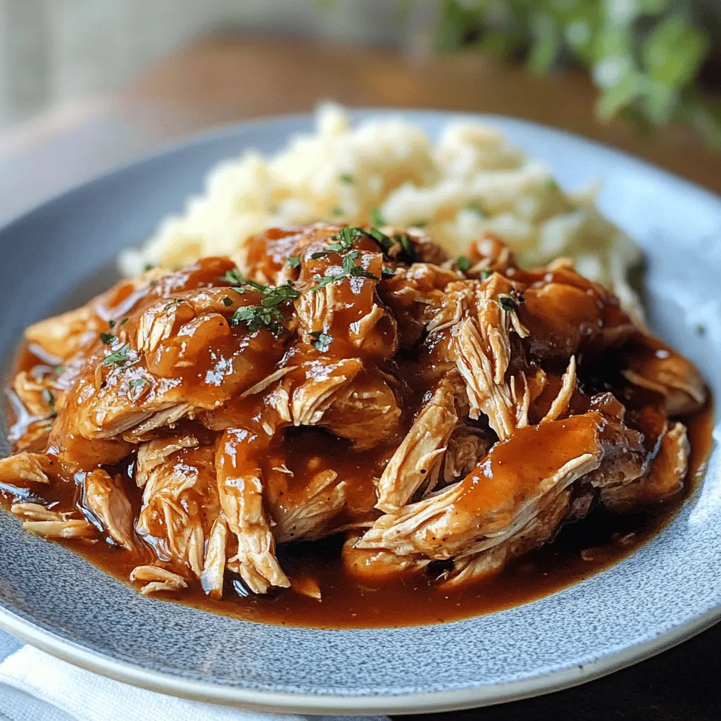 Easy Slow Cooker Peach BBQ Chicken Recipe