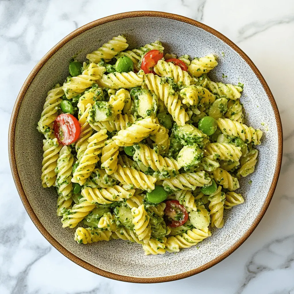 Easy Green Goddess Pasta Salad Recipe