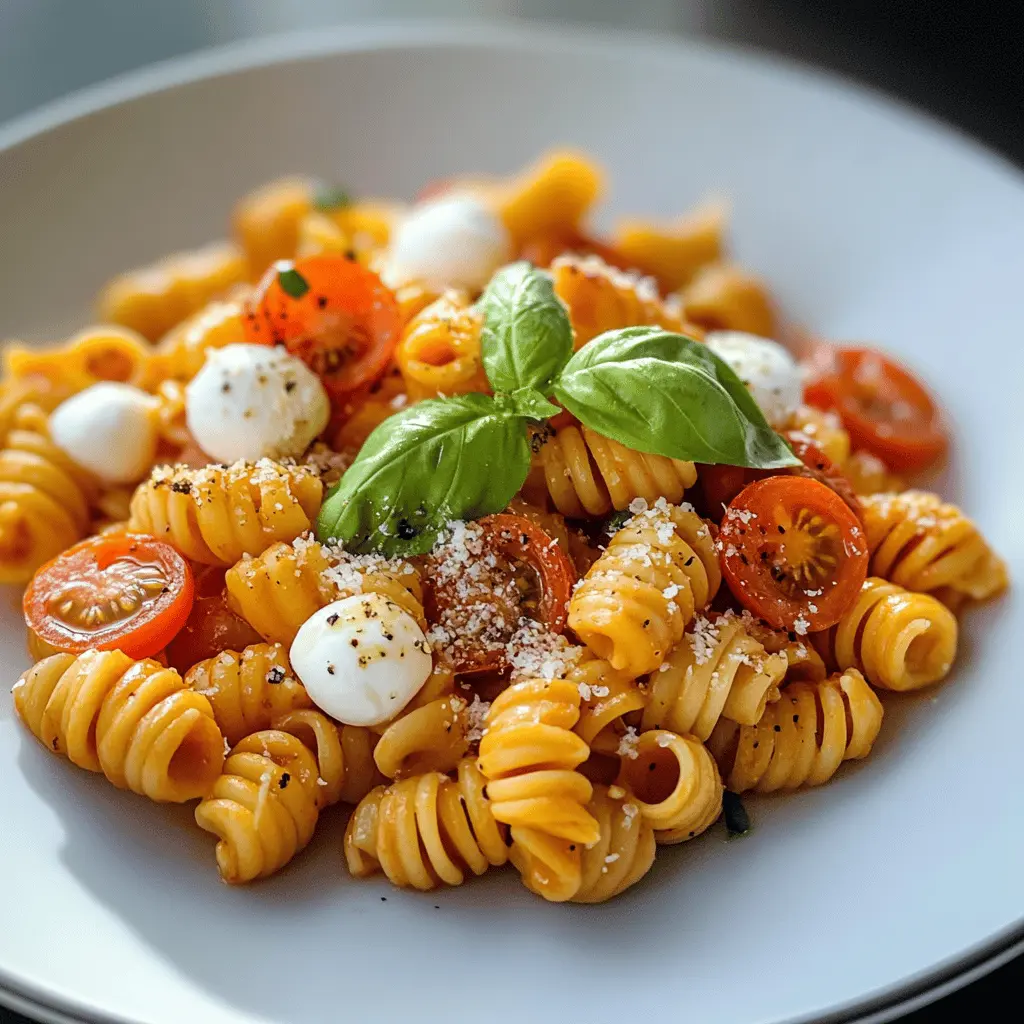 Easy Cherry Tomato and Basil Pasta Recipe