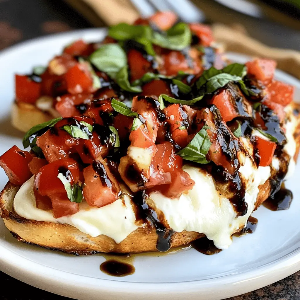 Easy Mozzarella Bruschetta Chicken Recipe