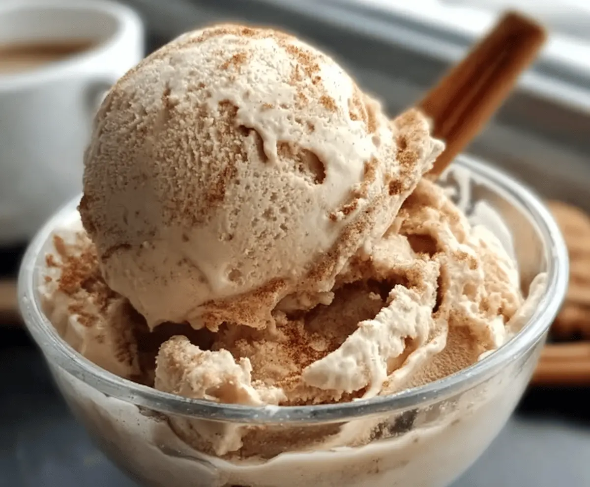 Easy Brown Sugar Cinnamon Ice Cream Recipe
