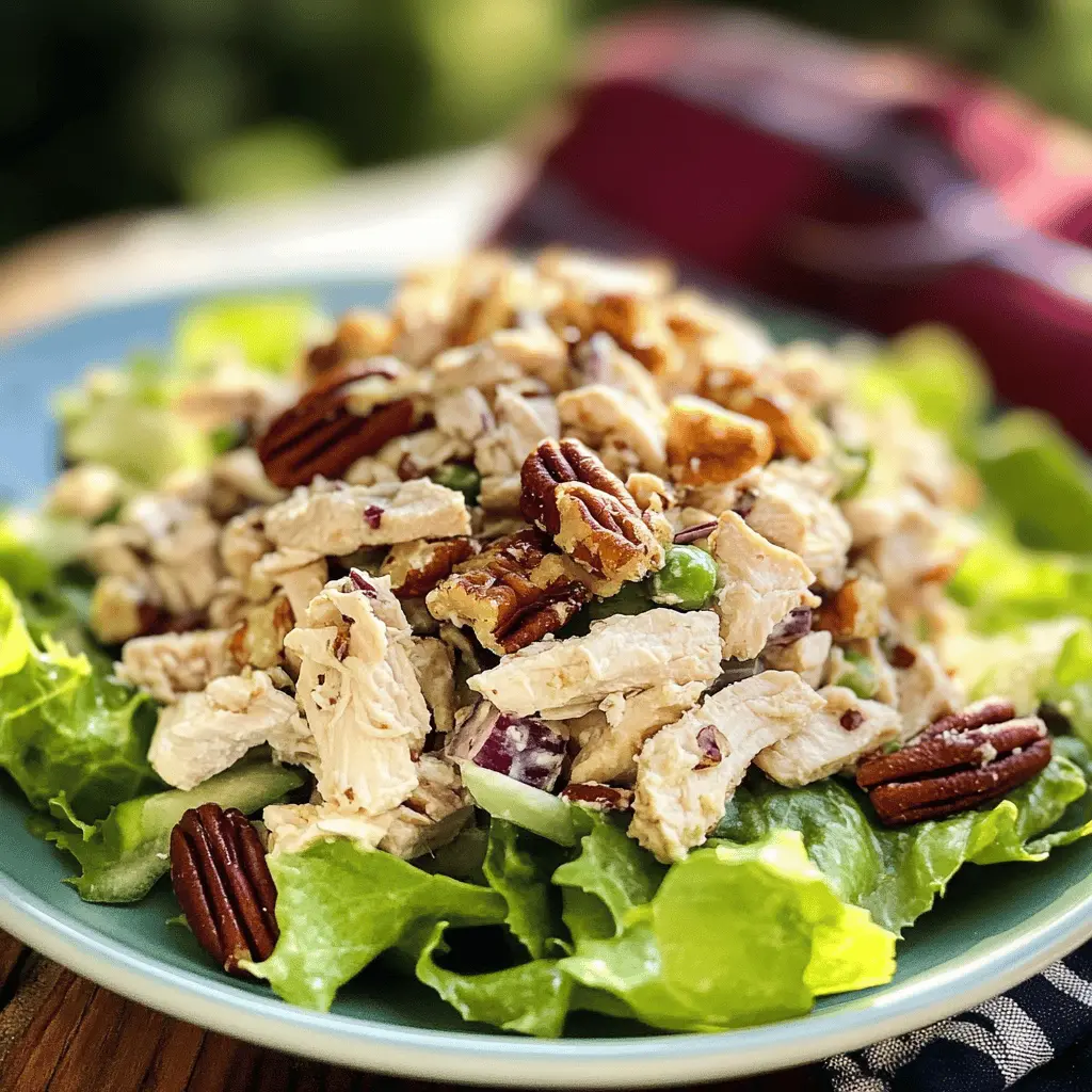 Easy Pecan Chicken Salad Recipe