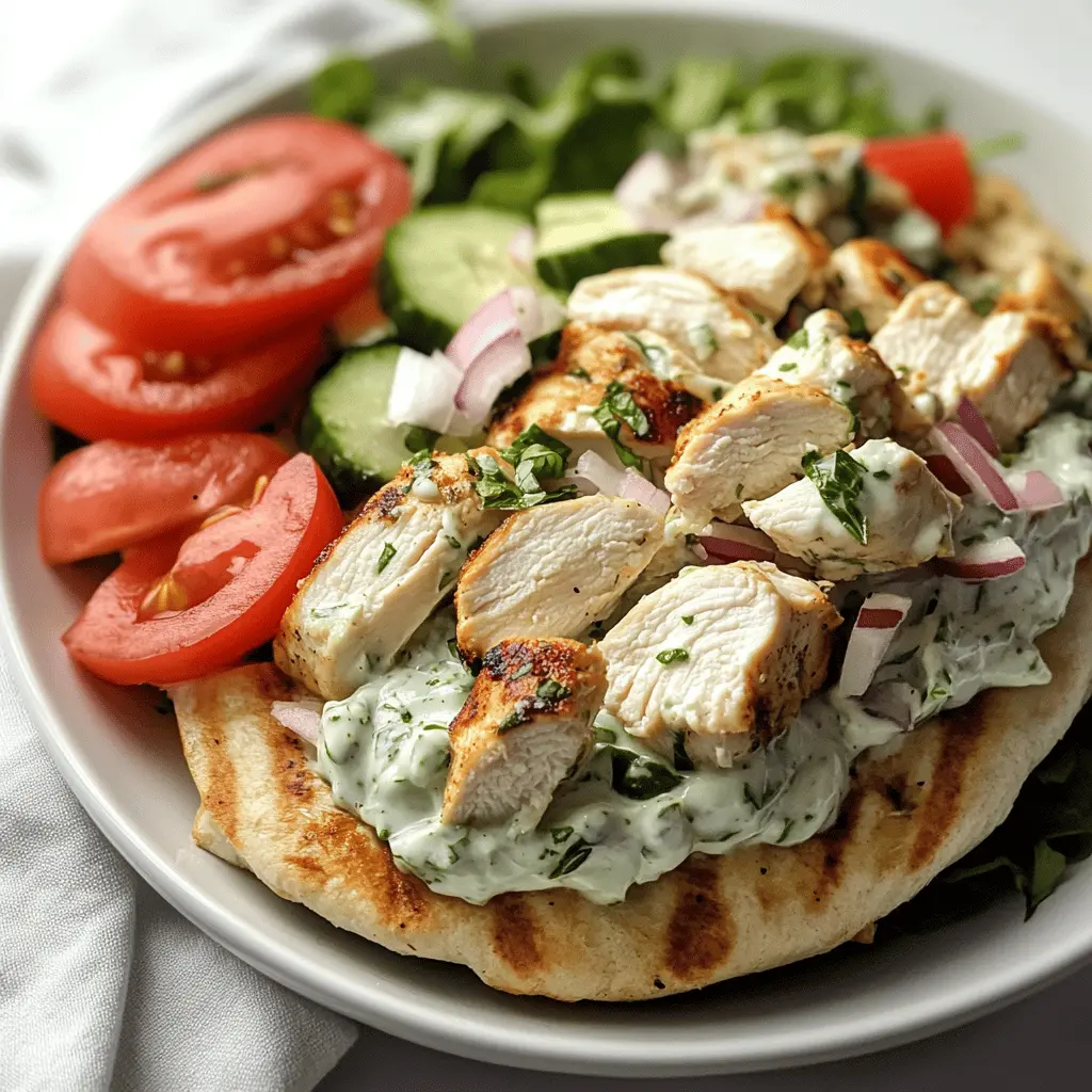 Easy Tzatziki Chicken Salad Recipe