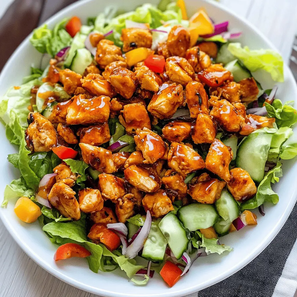 Easy Honey Hot Chicken Salad Recipe