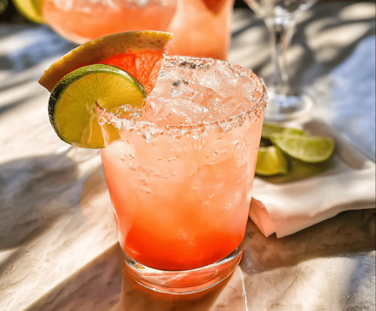 Easy Refreshing Paloma Cocktail Recipe