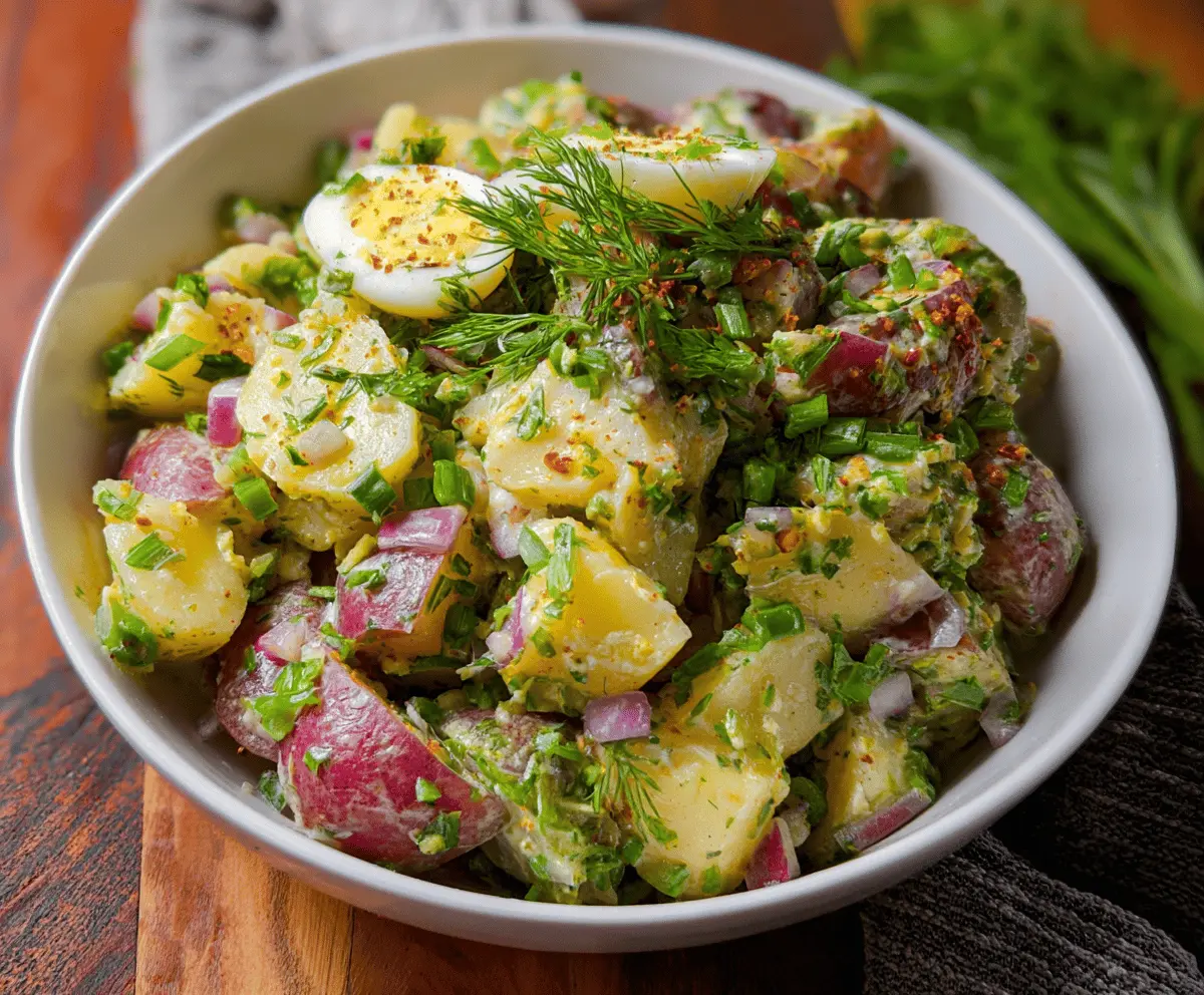 Easy French Potato Salad Recipe