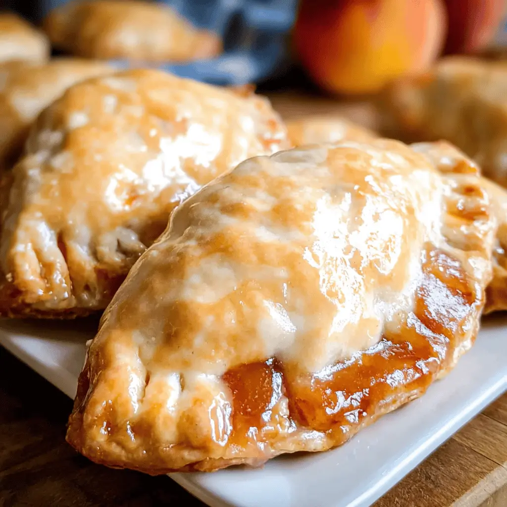 Easy Homemade Peach Hand Pies Recipe