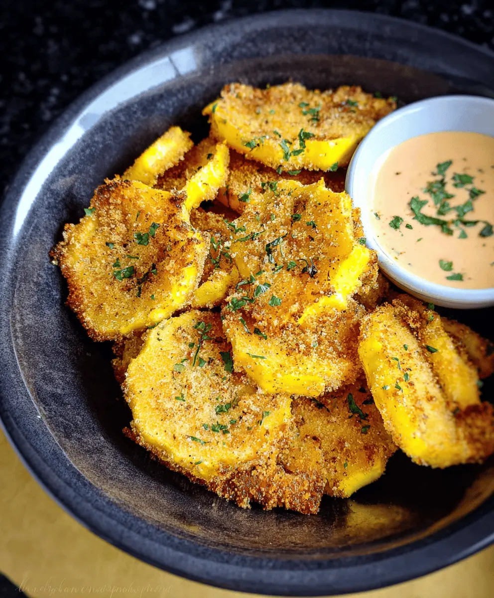 Crispy Air Fried Yellow Squash Recipe