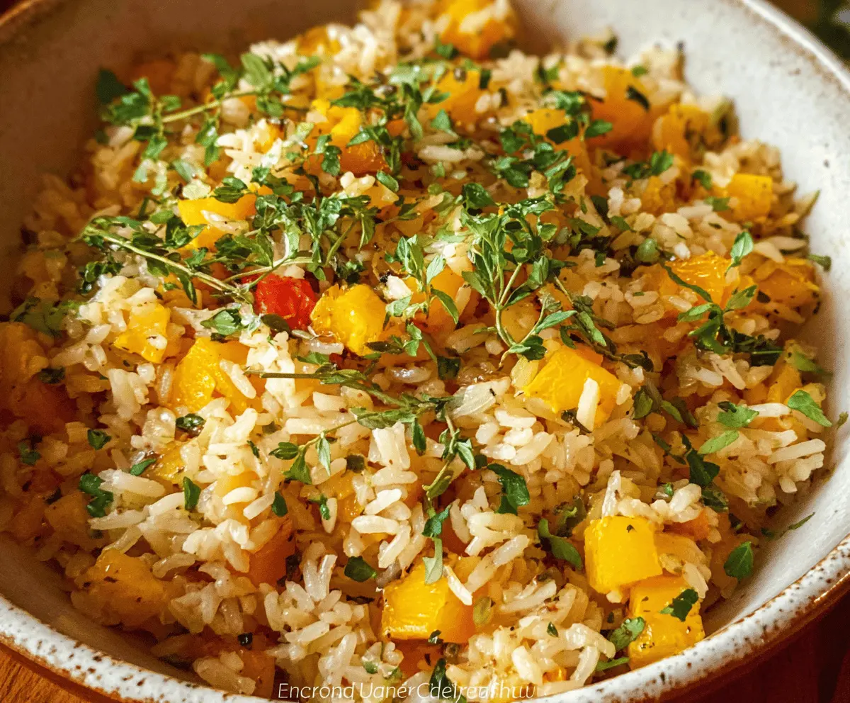 Easy Summer Squash Rice Recipe with Fresh Veggies