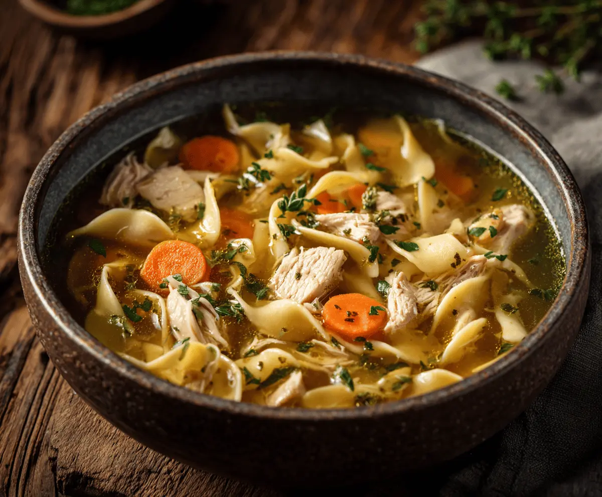 Classic Chicken Noodle Soup