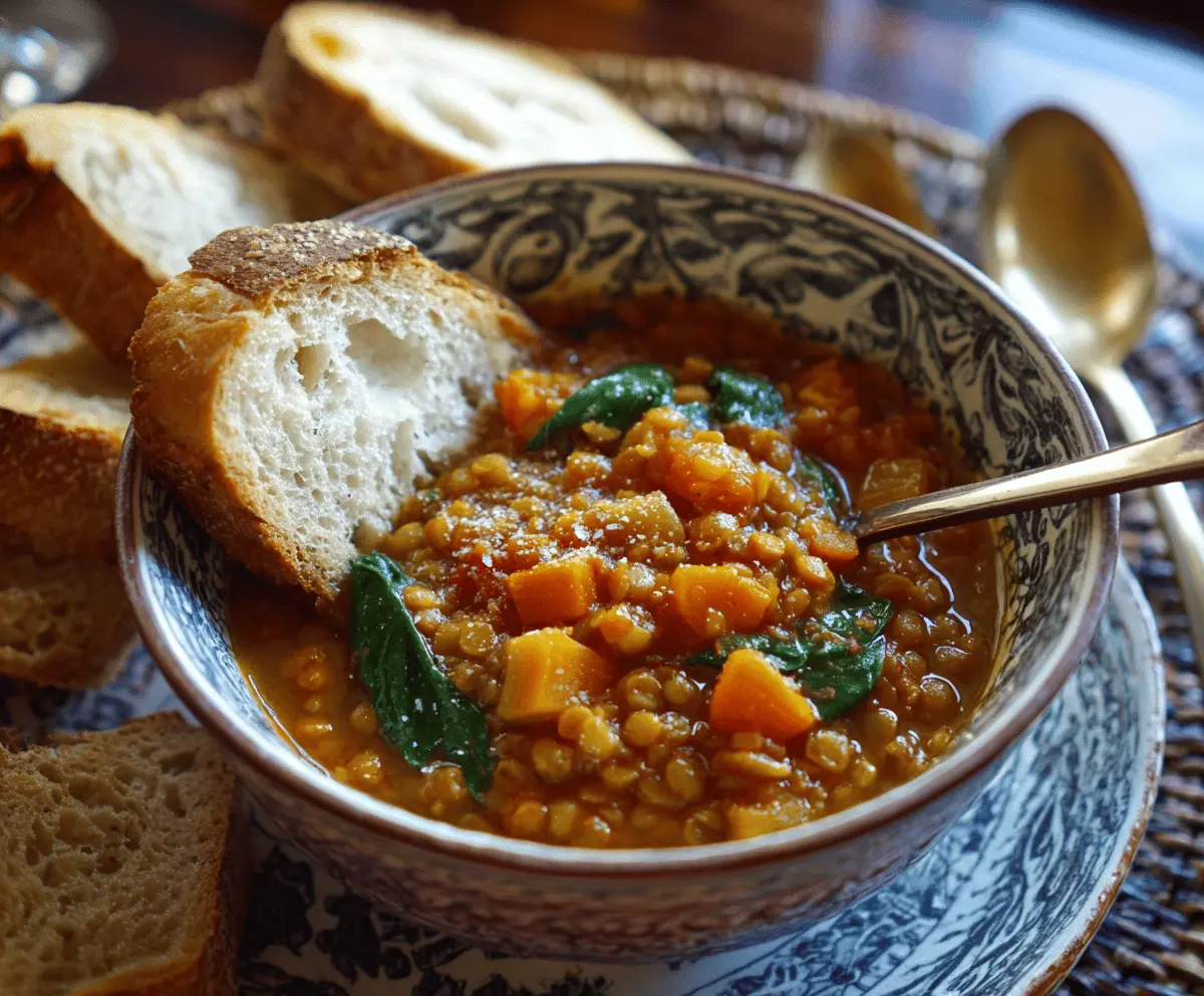 Vegetable Lentil Soup
