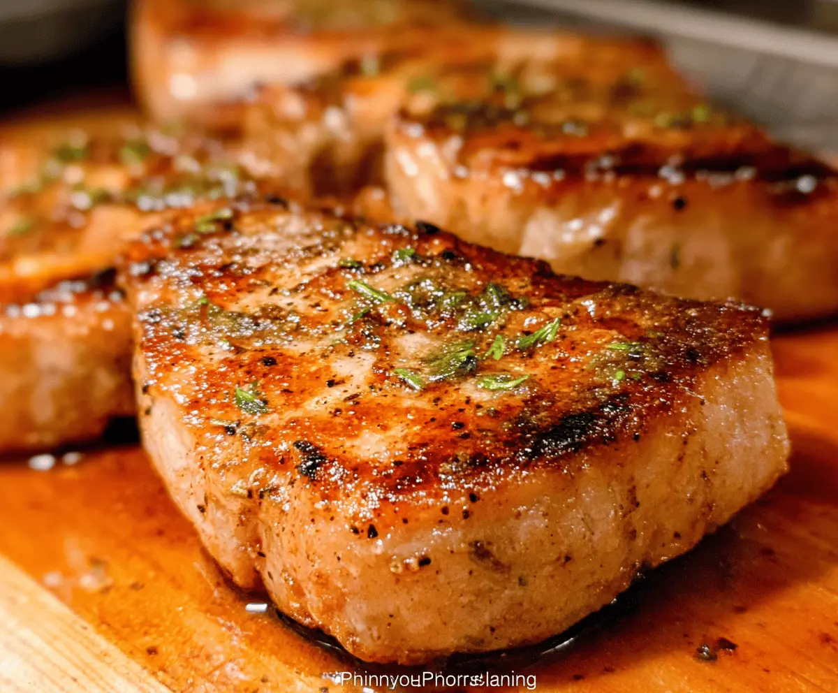 Juicy Oven Baked Pork Chops Recipe