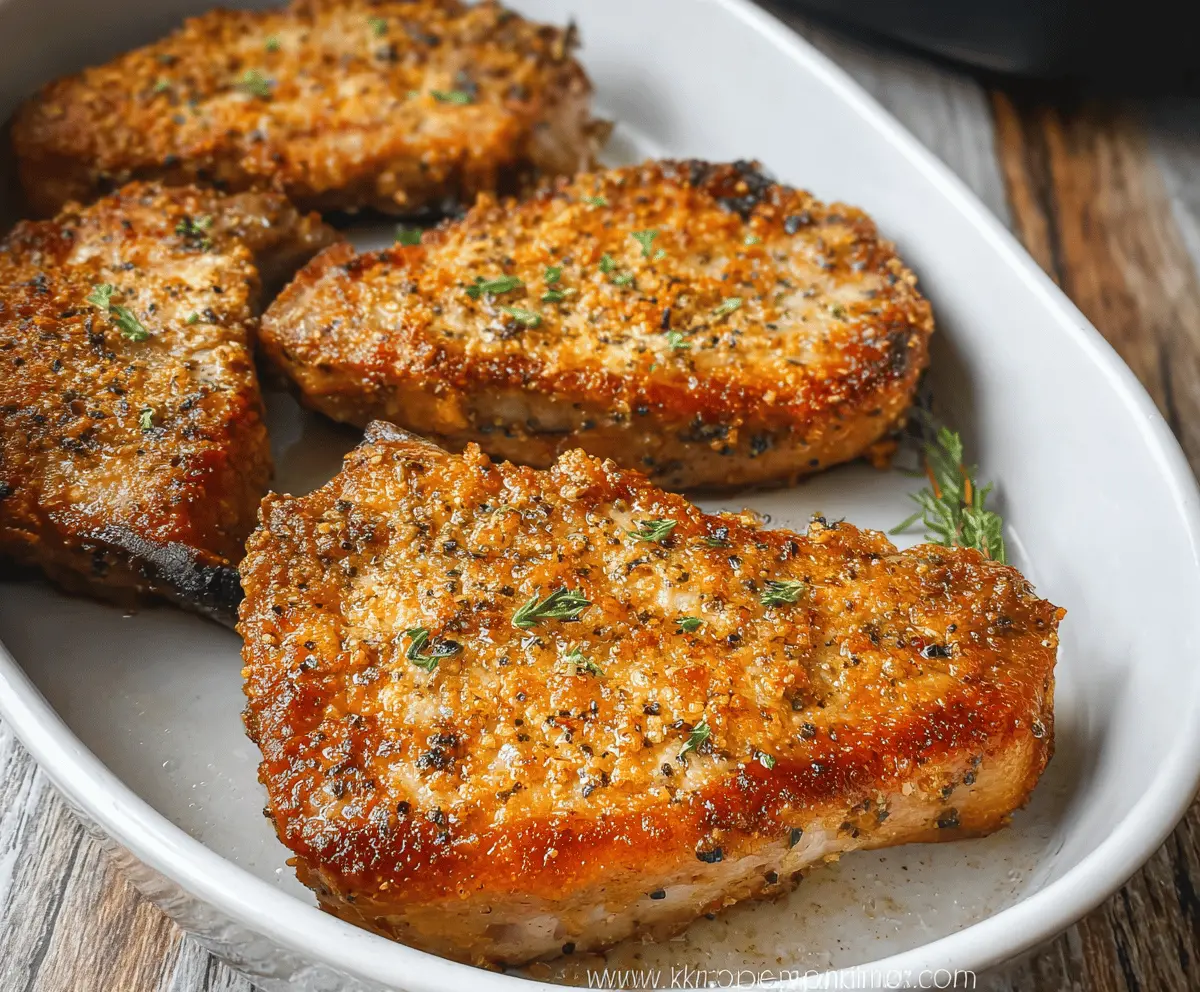 Crispy Air Fryer Pork Chops Recipe