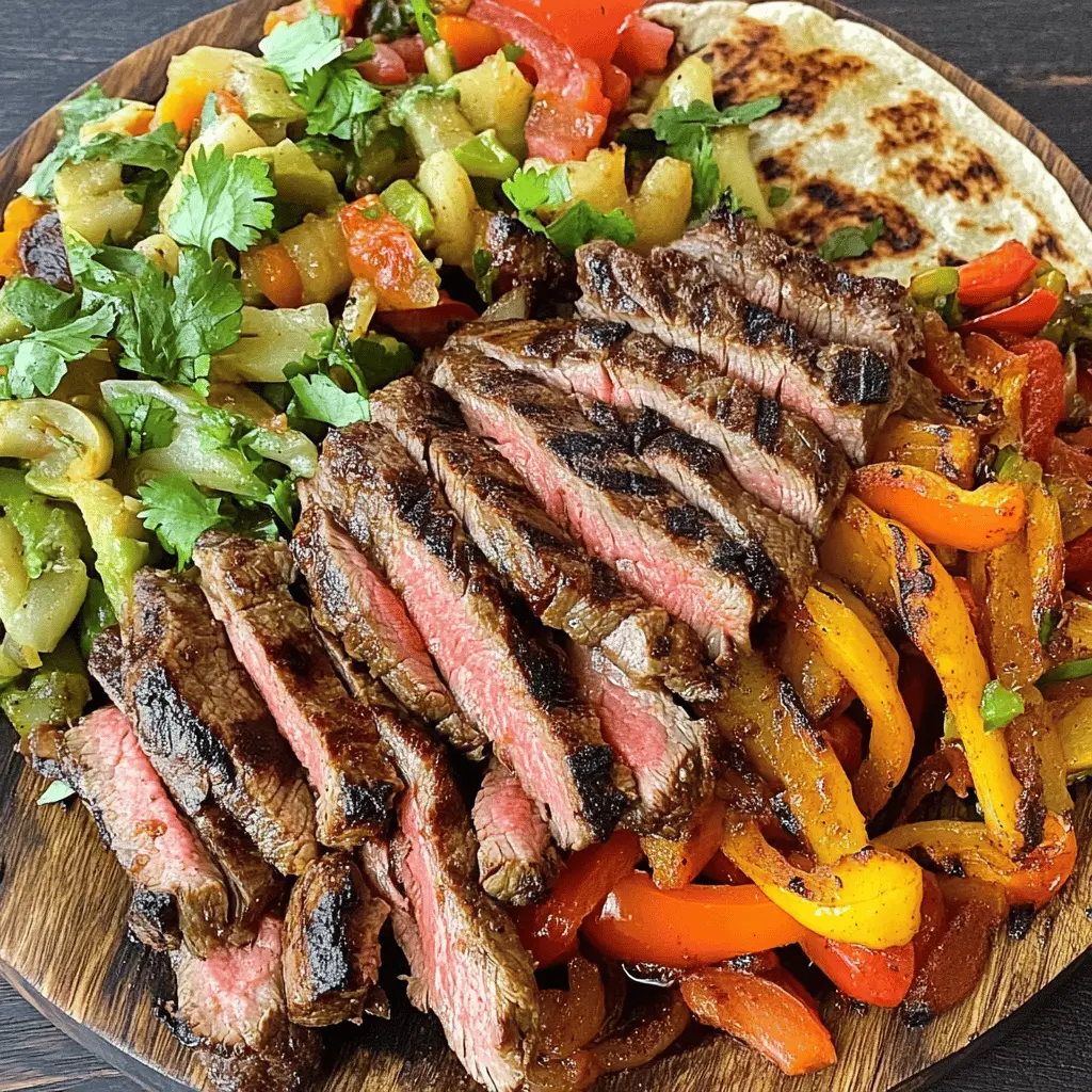 Easy Blackstone Steak Fajitas Recipe
