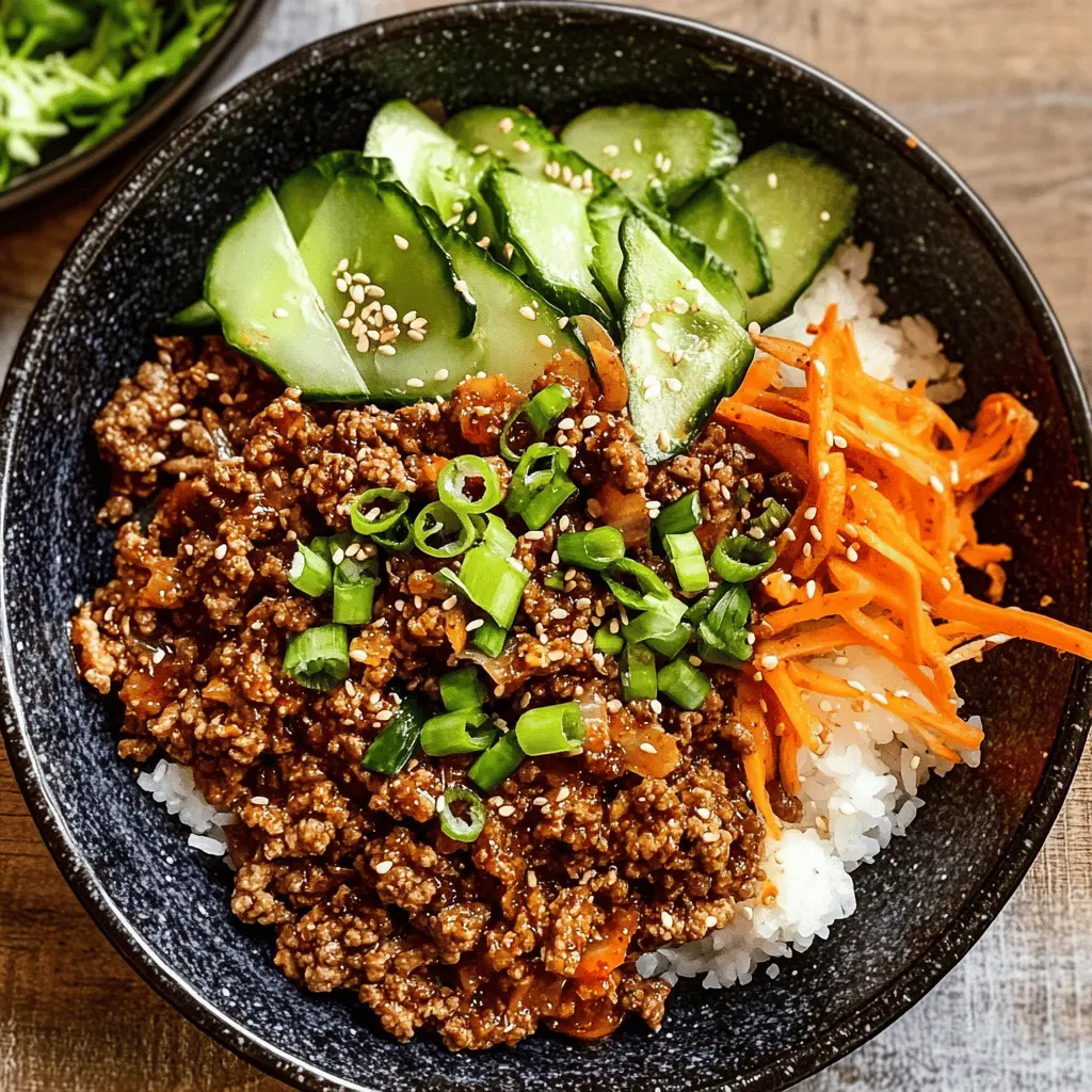 Easy Ground Beef Bulgogi Recipe
