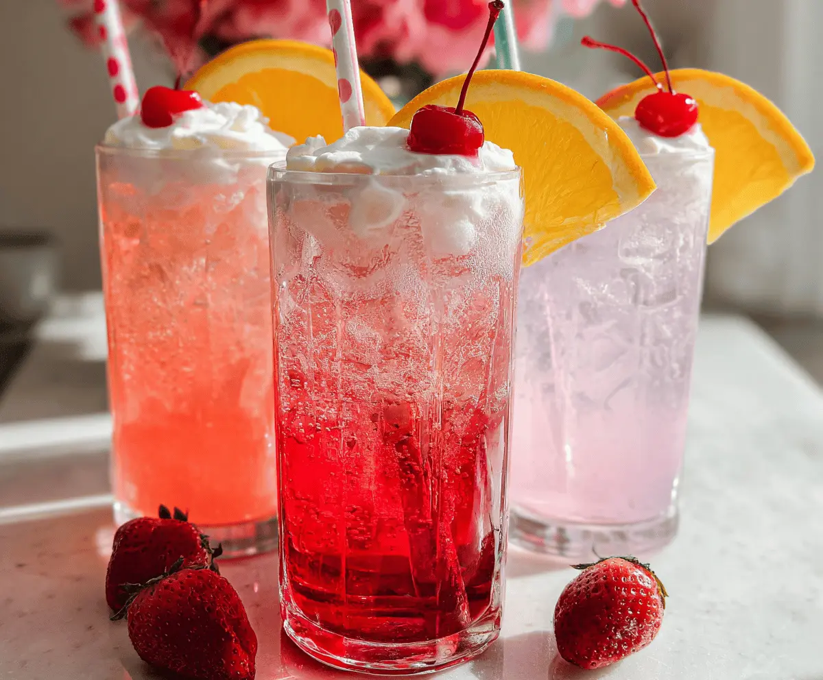 Homemade Italian Cream Soda with Fruity Syrups