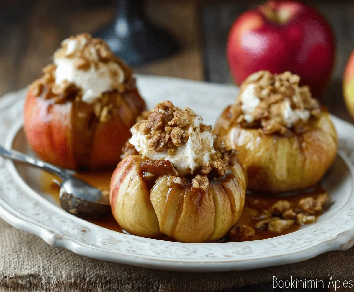 Baked Bloomin’ Apples