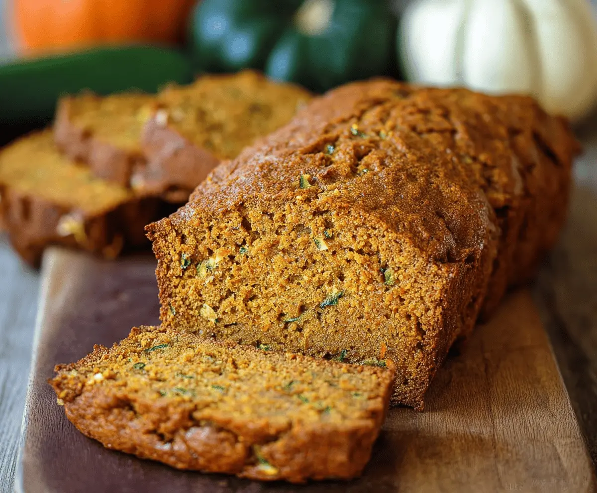 Pumpkin Zucchini Bread