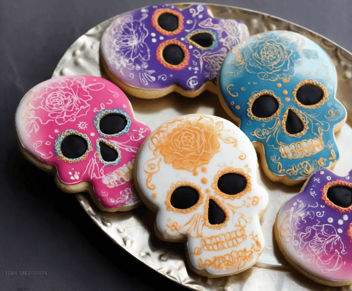 Skull Sugar Cookies