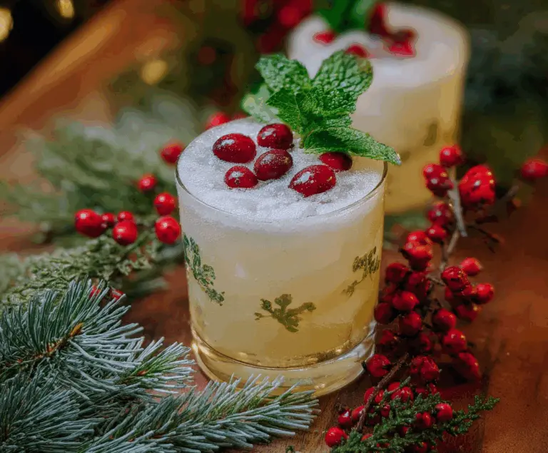 Merry Mistletoe Cocktail