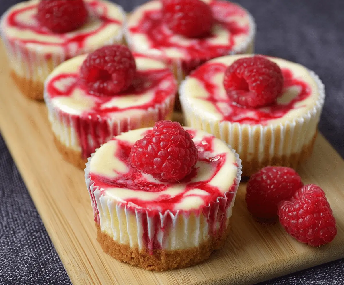 Delicious Raspberry Cheesecake Cupcakes with fresh raspberries and creamy cheese frosting