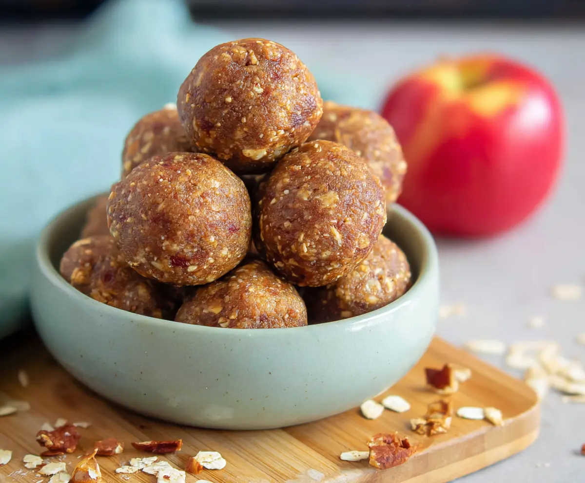 Apple Pie Protein Bites