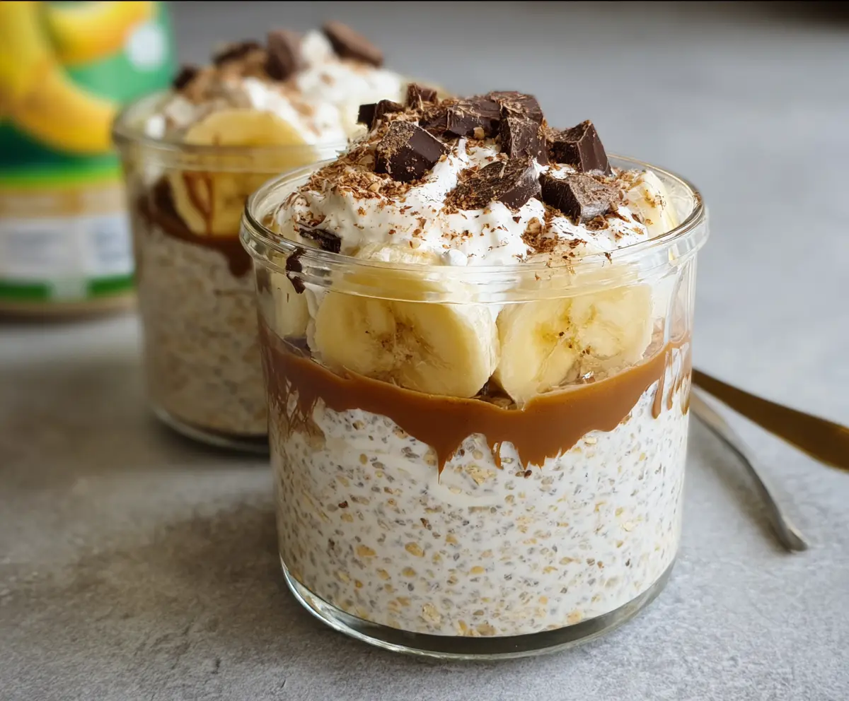 Banoffee Pie Overnight Oats