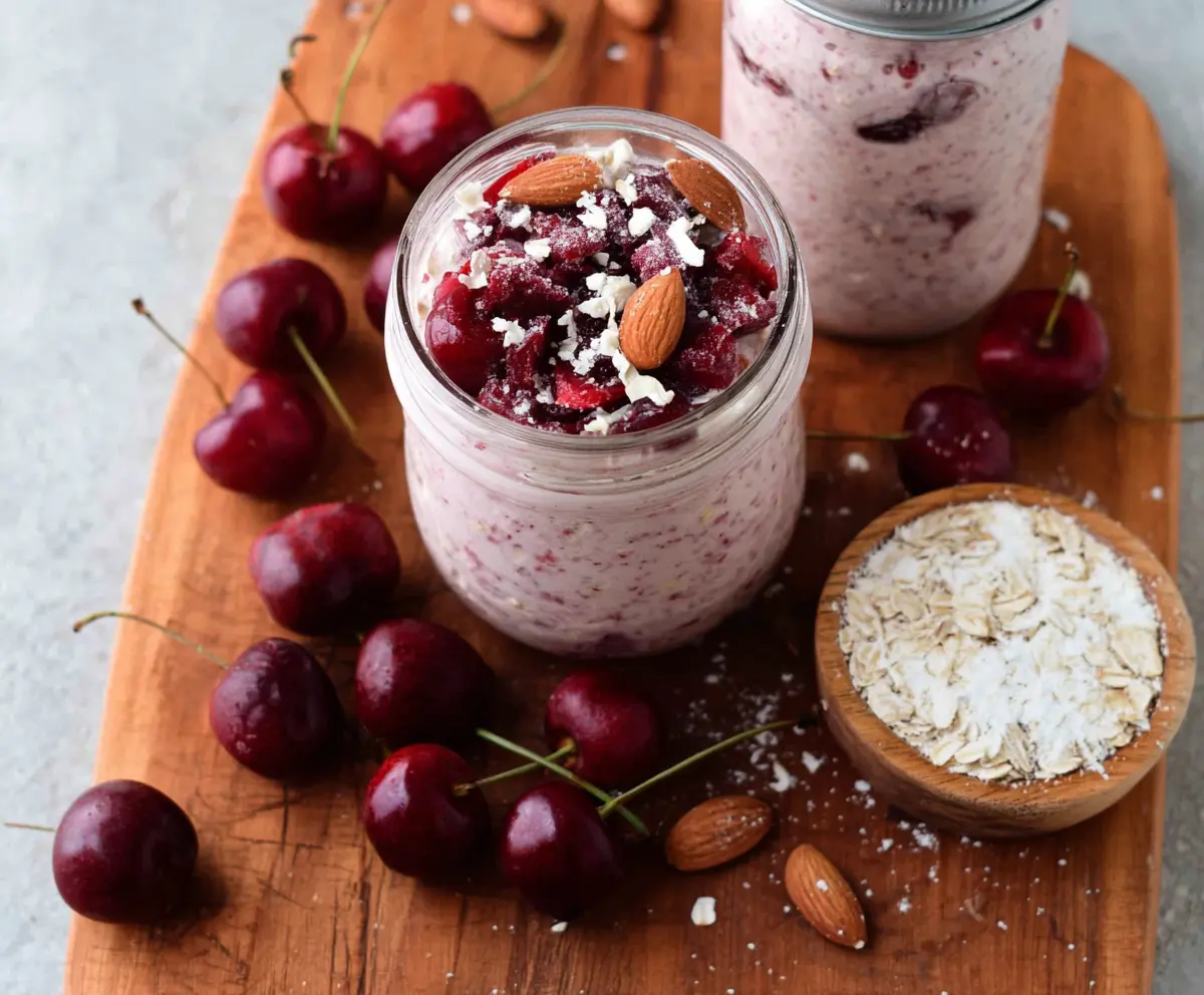 Cherry Overnight Oats