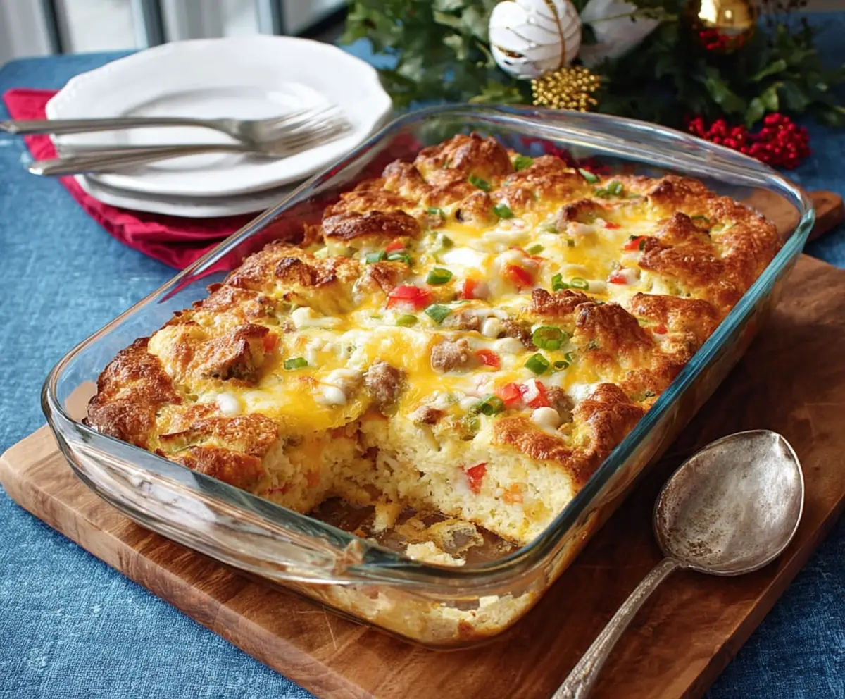 Christmas Breakfast Casserole