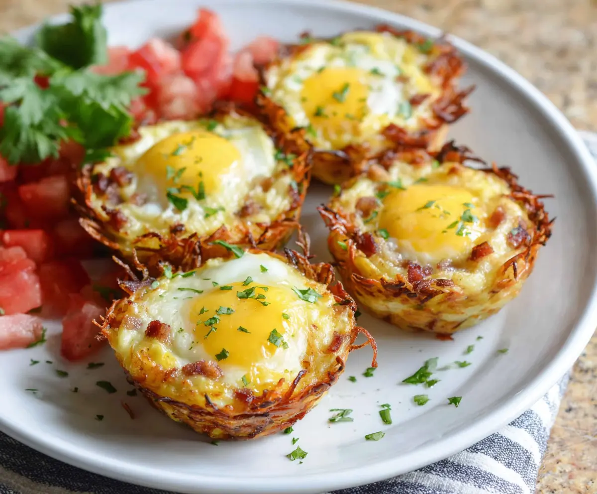 Hash Brown And Egg Cups