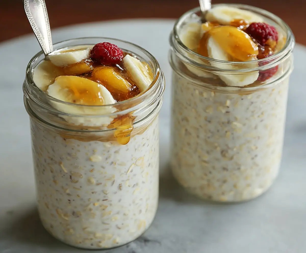 Honey Vanilla Overnight Oats