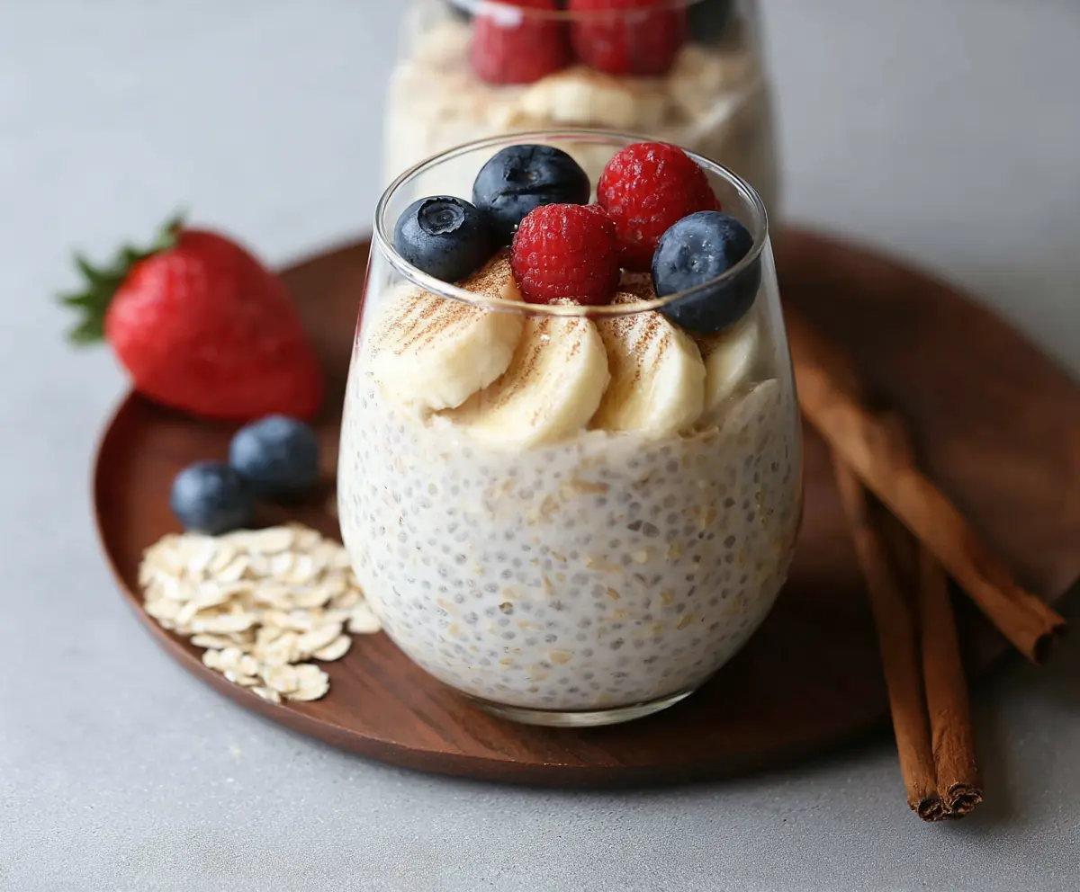 Cinnamon Vanilla Overnight Oats