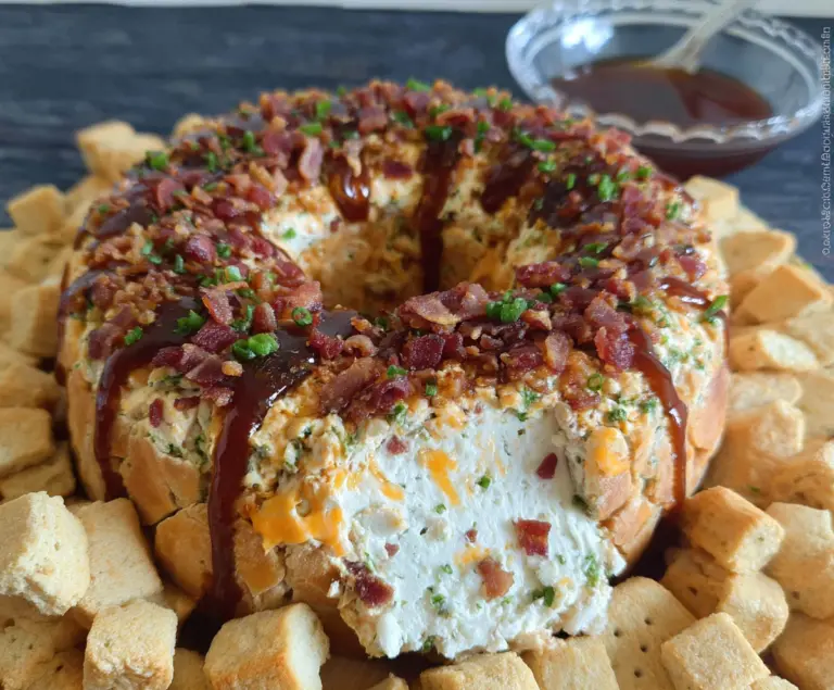 Bacon Cheese Ring Party Dip