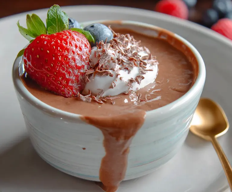 Cottage Cheese Chocolate Mousse