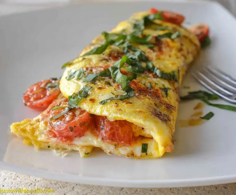 Tomato Basil Omelet