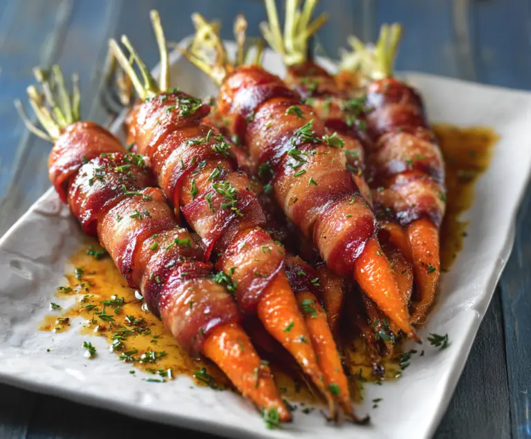 Bacon Wrapped Carrots