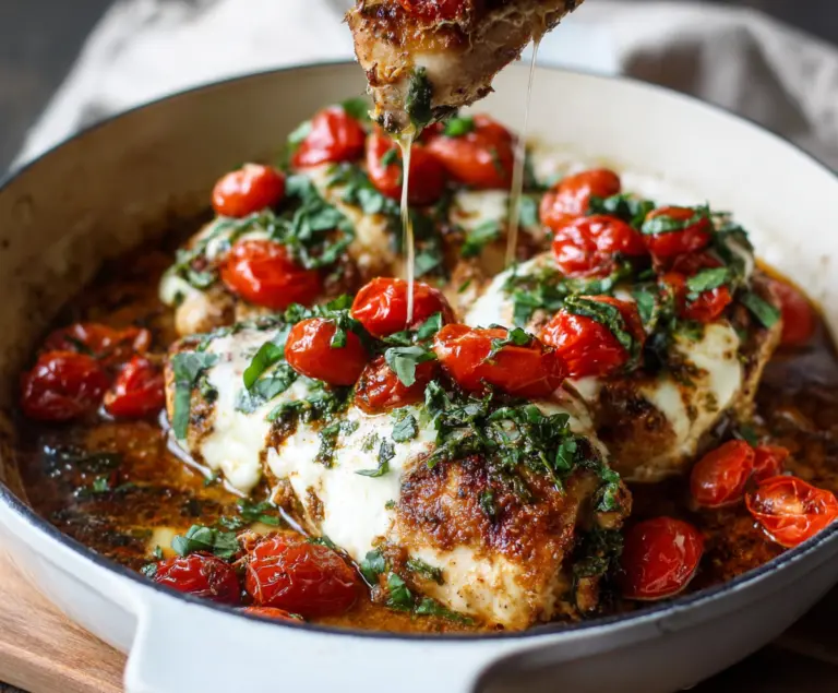 Baked Caprese Chicken