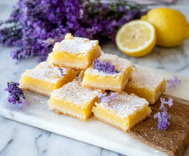 Lavender Lemon Bars