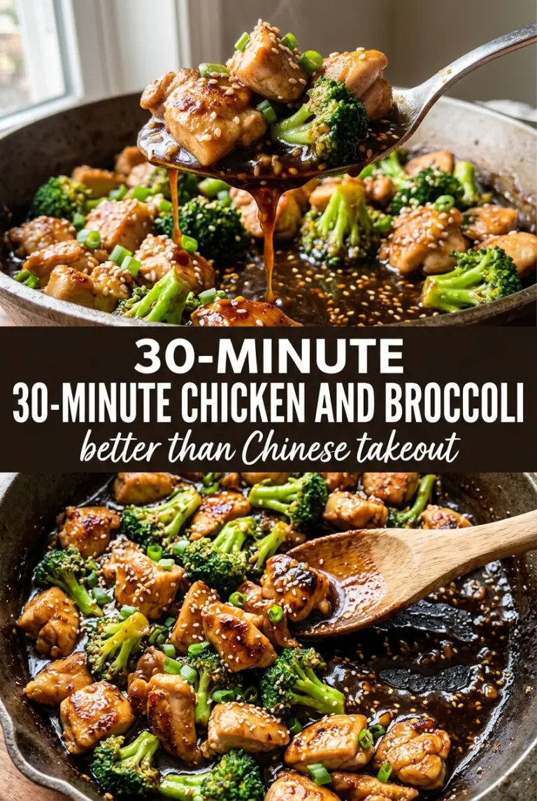 30-Minute Chicken and Broccoli