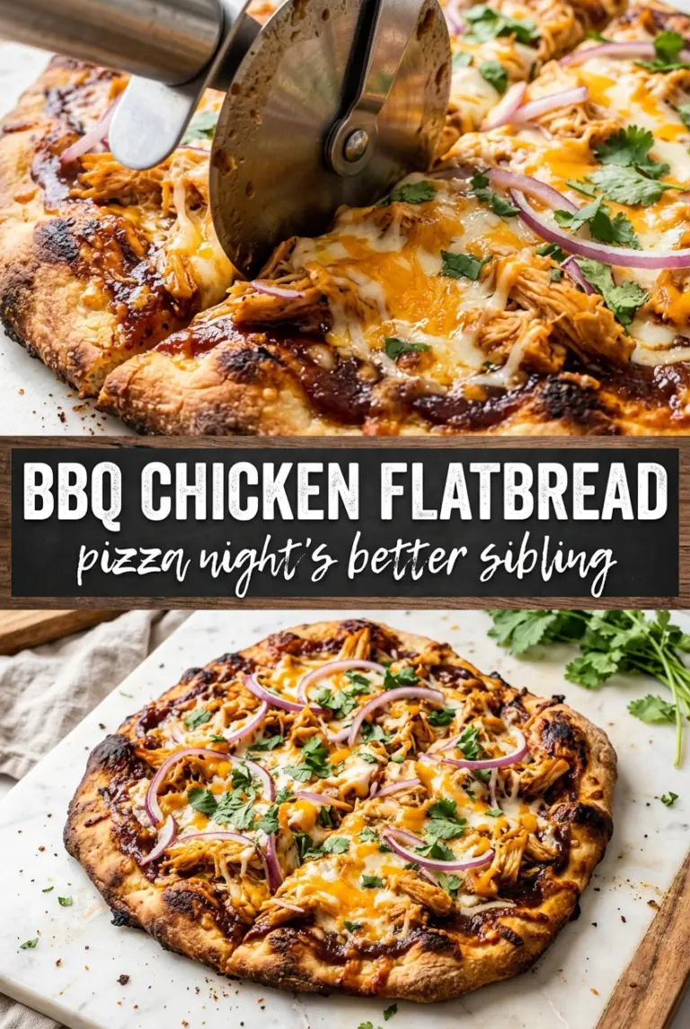 BBQ Chicken Flatbread