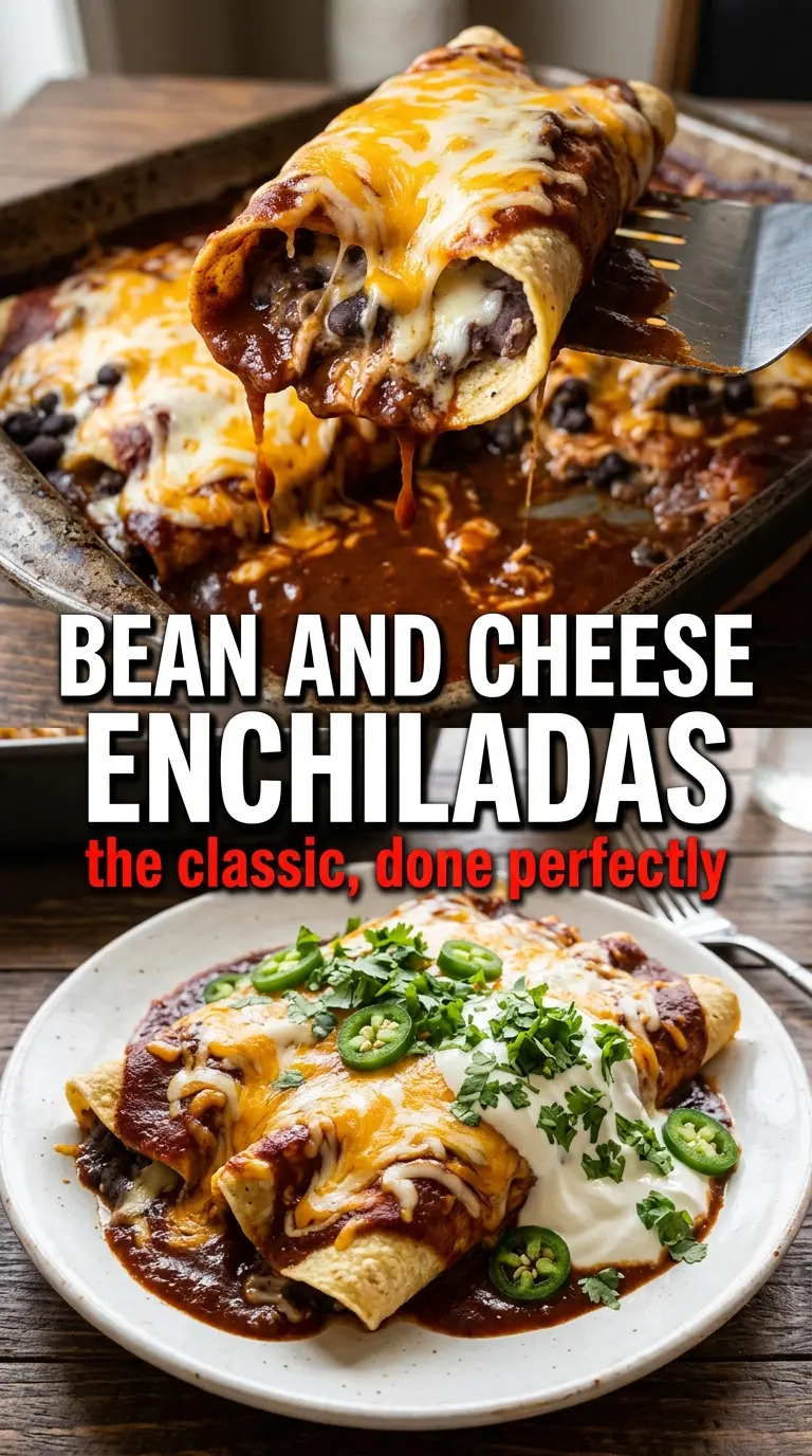Baked enchiladas with melted cheese