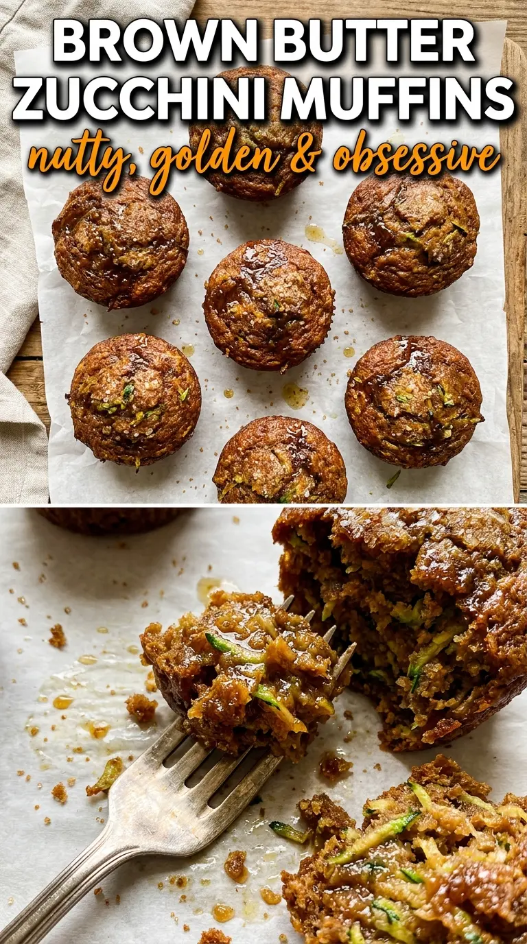 Zucchini muffin on a plate